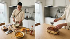 オーブン不要。コーヒーの代わりにオレンジが香る、焼かないチョコティラミス（9ステップ）